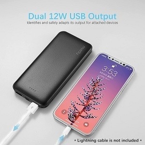 14mm USB de Draadloze Draagbare Lader van de Machtsbank voor Iphone 218g